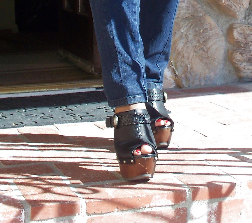 16P Platform sandals , clogs and flip flops