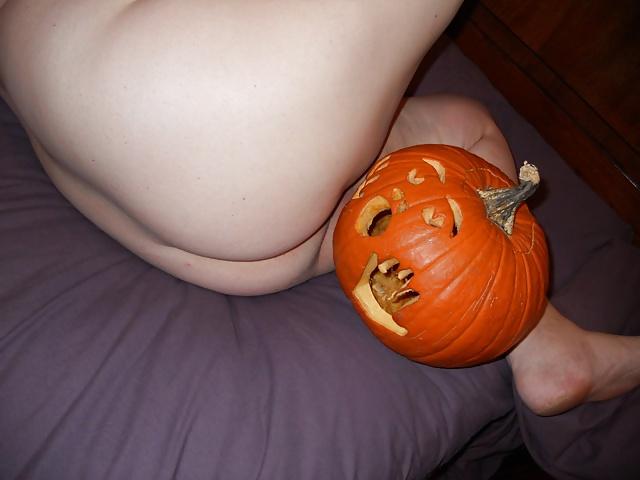 16P Dildo Lantern - Happy Halloween
