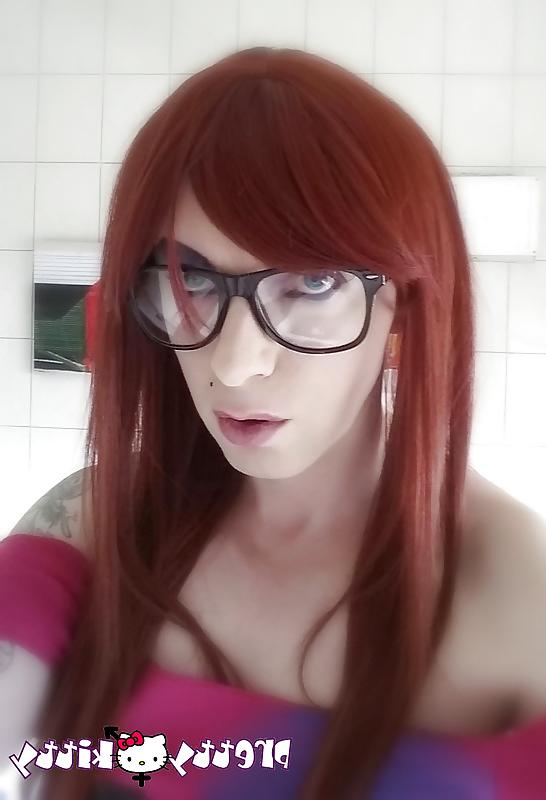 15P Tranny PK Comic book Nerd girl part 2