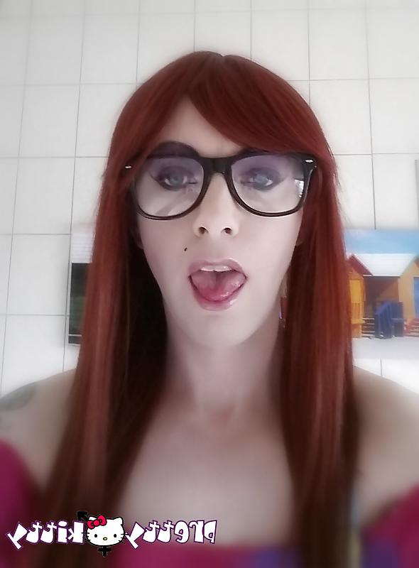 15P Tranny PK Comic book Nerd girl part 2