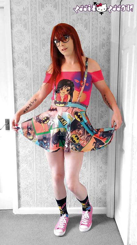 15P Tranny PK Comic book Nerd girl part 2