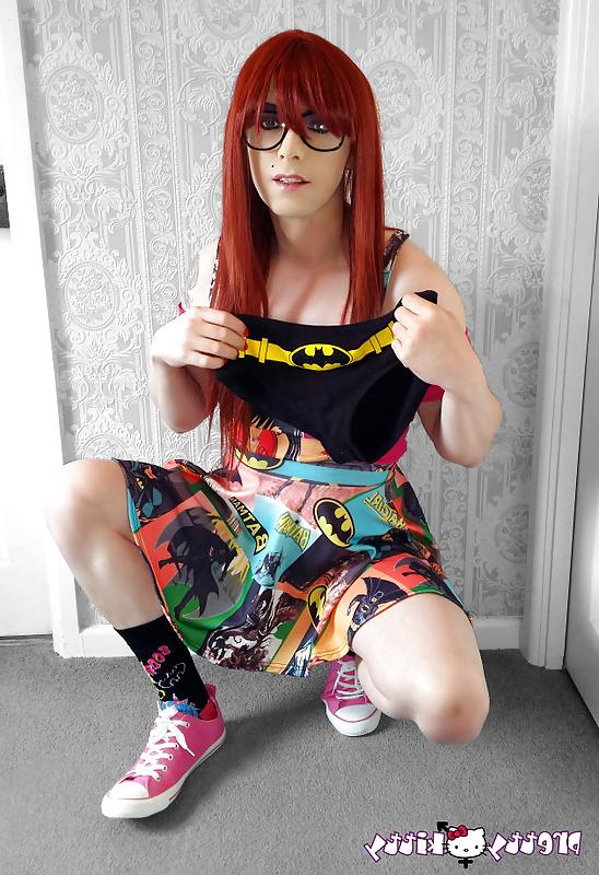 15P Tranny PK Comic book Nerd girl part 2