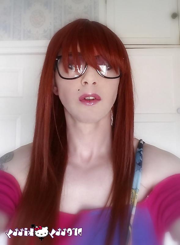15P Tranny PK Comic book Nerd girl part 1