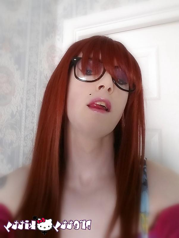 15P Tranny PK Comic book Nerd girl part 1