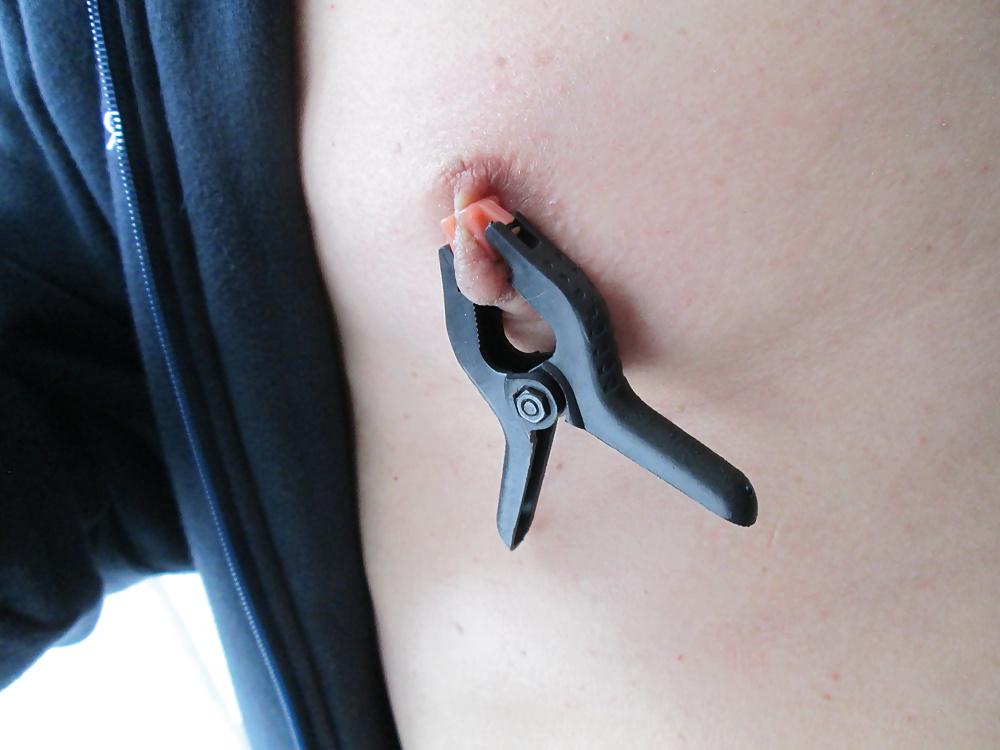 25P Guy has fun with his nipples