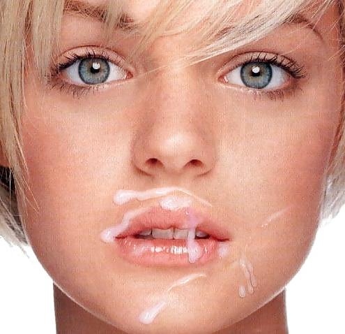 25P Blonde Hair Blue Eye Cumshots