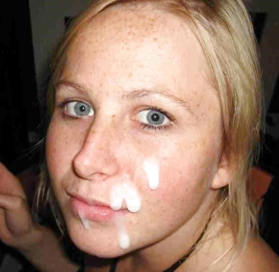 25P Blonde Hair Blue Eye Cumshots