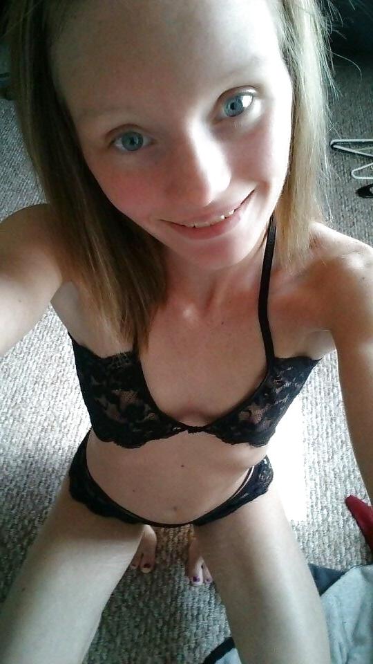 19P Very skinny or flat chested 17