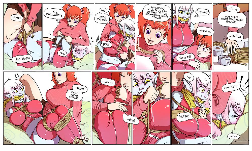 7P Bondage Comic