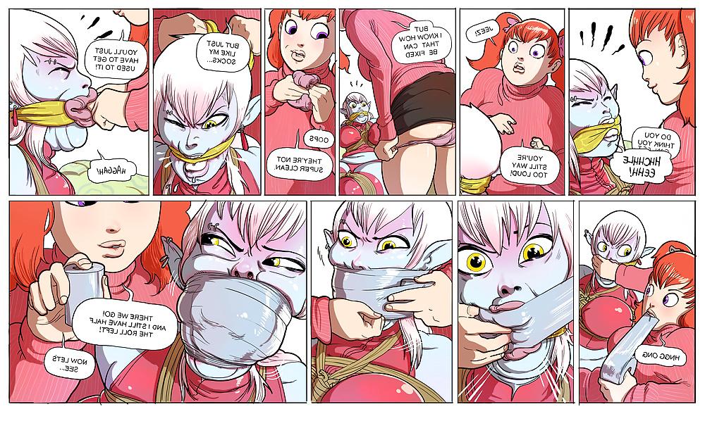 7P Bondage Comic