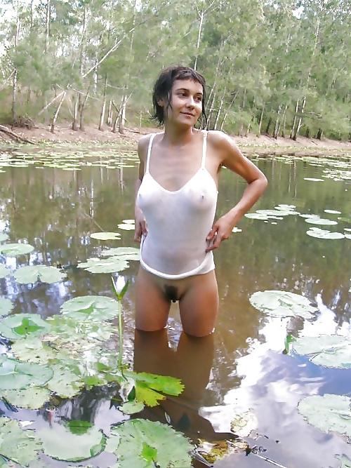 19P See-through, Mesh, Soaked