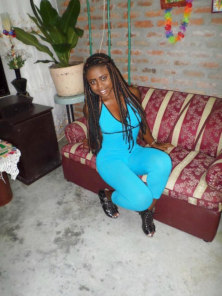 4P Black colombian pussy