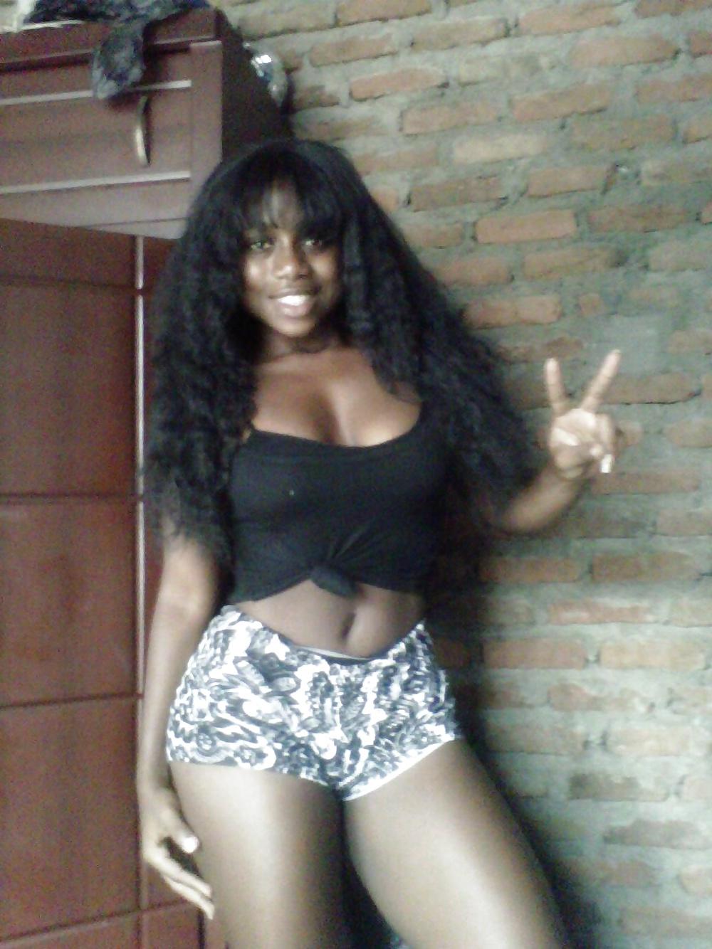 4P Black colombian pussy