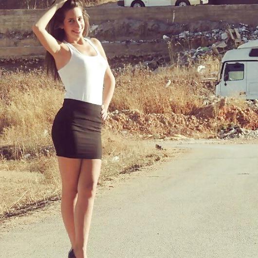 15P Arab beauty 2 - Cum on her