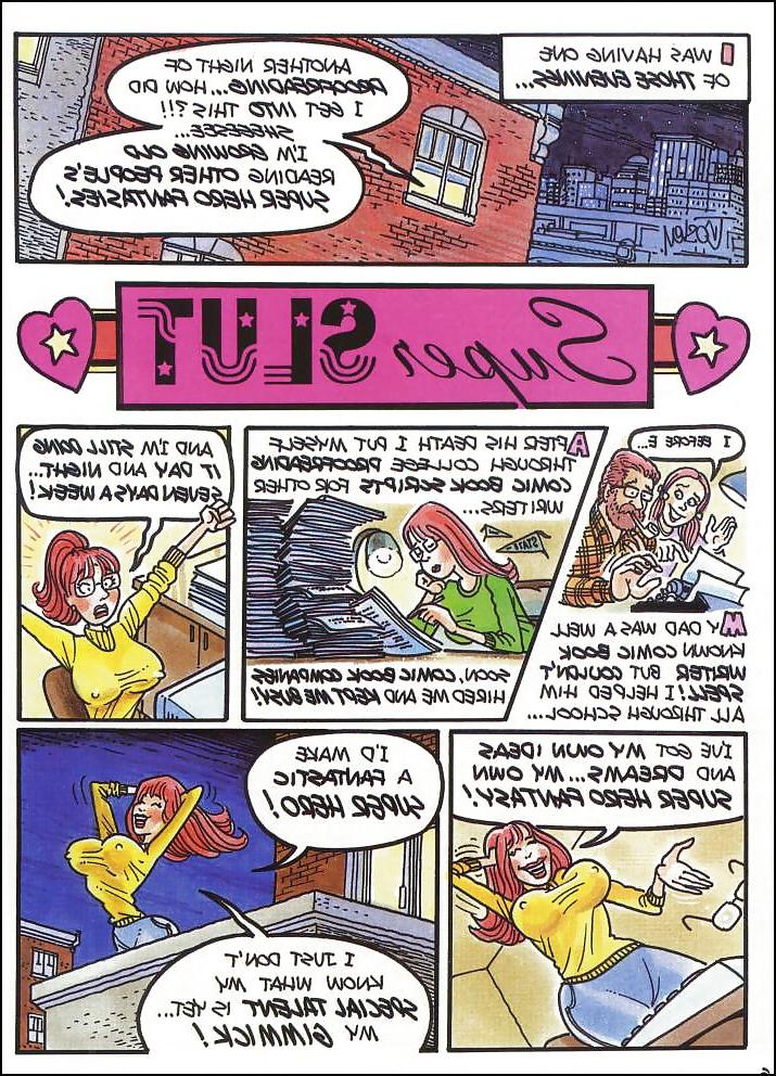 5P Super Slut comic