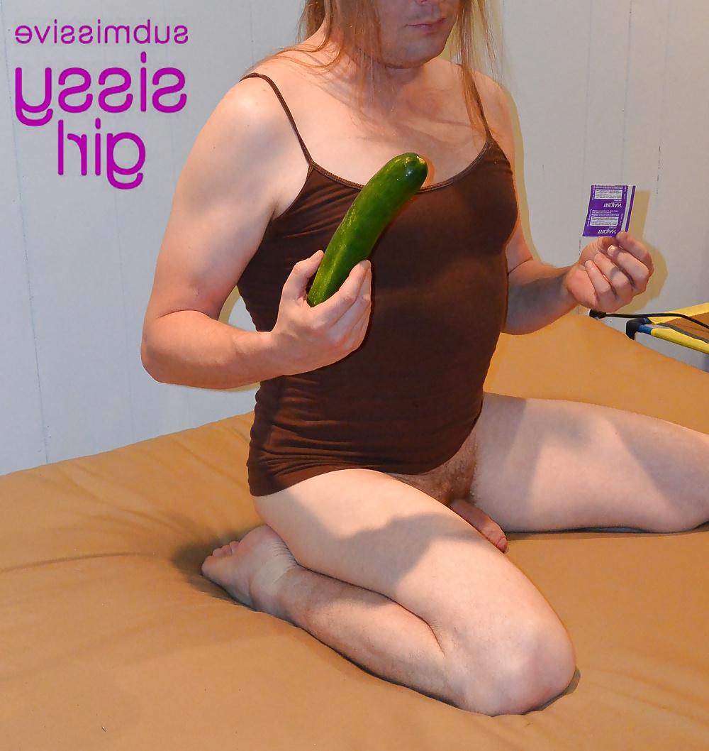 13P Sissy Boy Playing With His Food