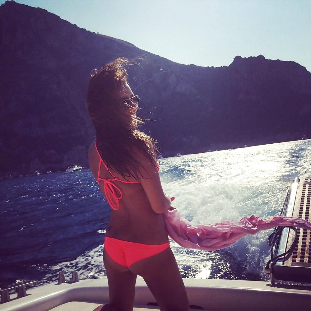 25P Lea Michele Bikini Compilation 