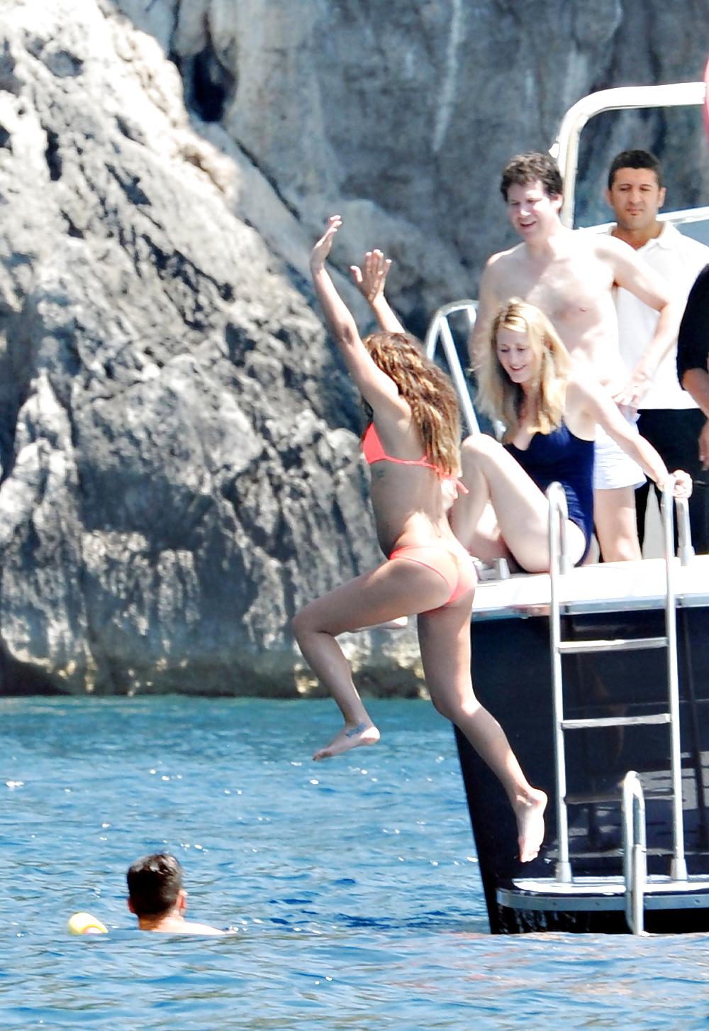 25P Lea Michele Bikini Compilation 
