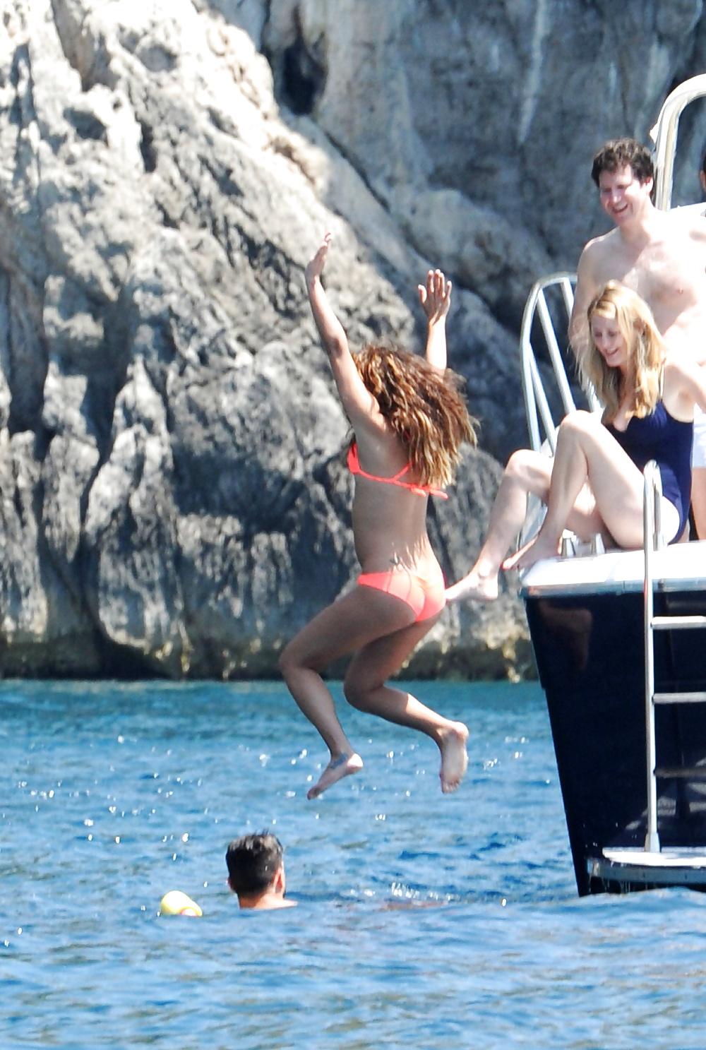 25P Lea Michele Bikini Compilation 