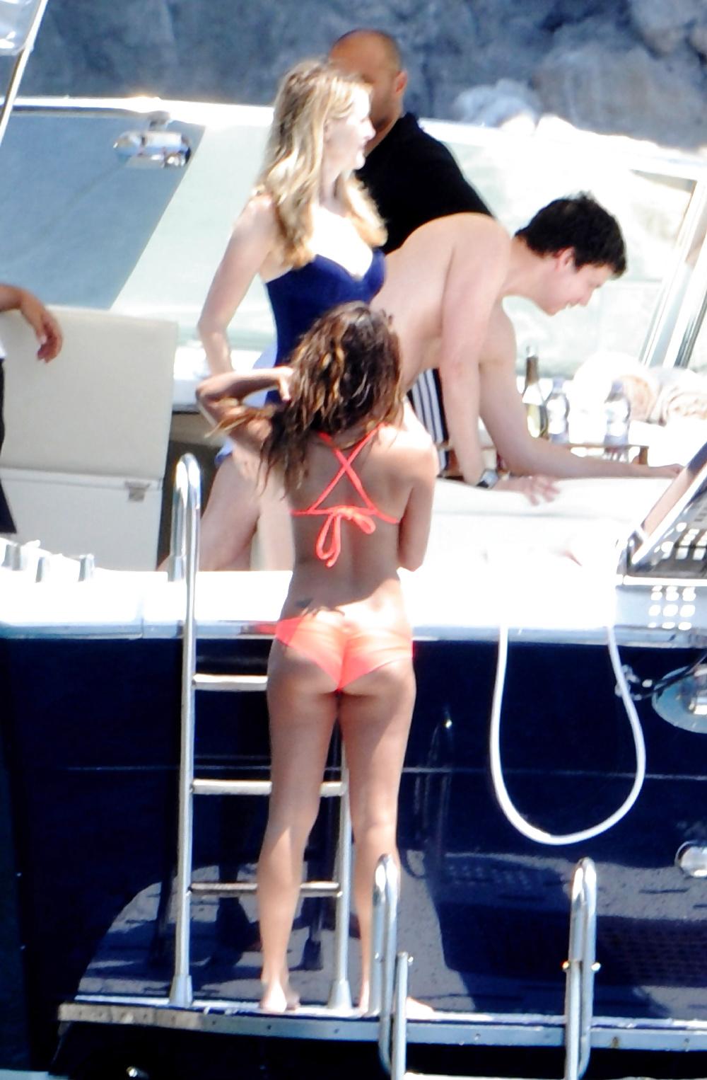 25P Lea Michele Bikini Compilation 