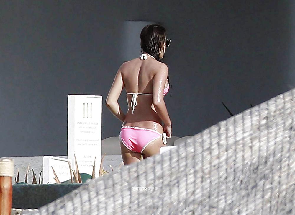 25P Lea Michele Bikini Compilation 