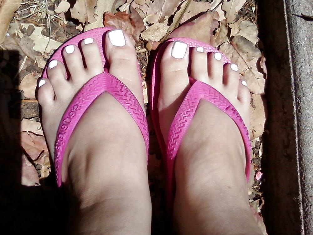 22P April Flores Foot Pics