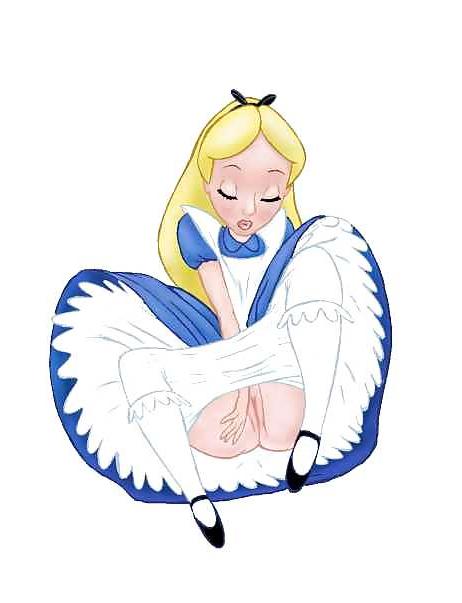 25P Alice in Wonderland banged hard