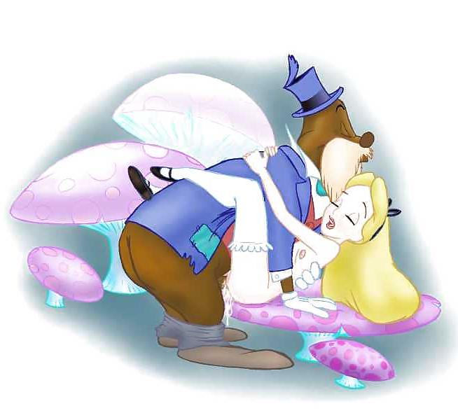 25P Alice in Wonderland banged hard