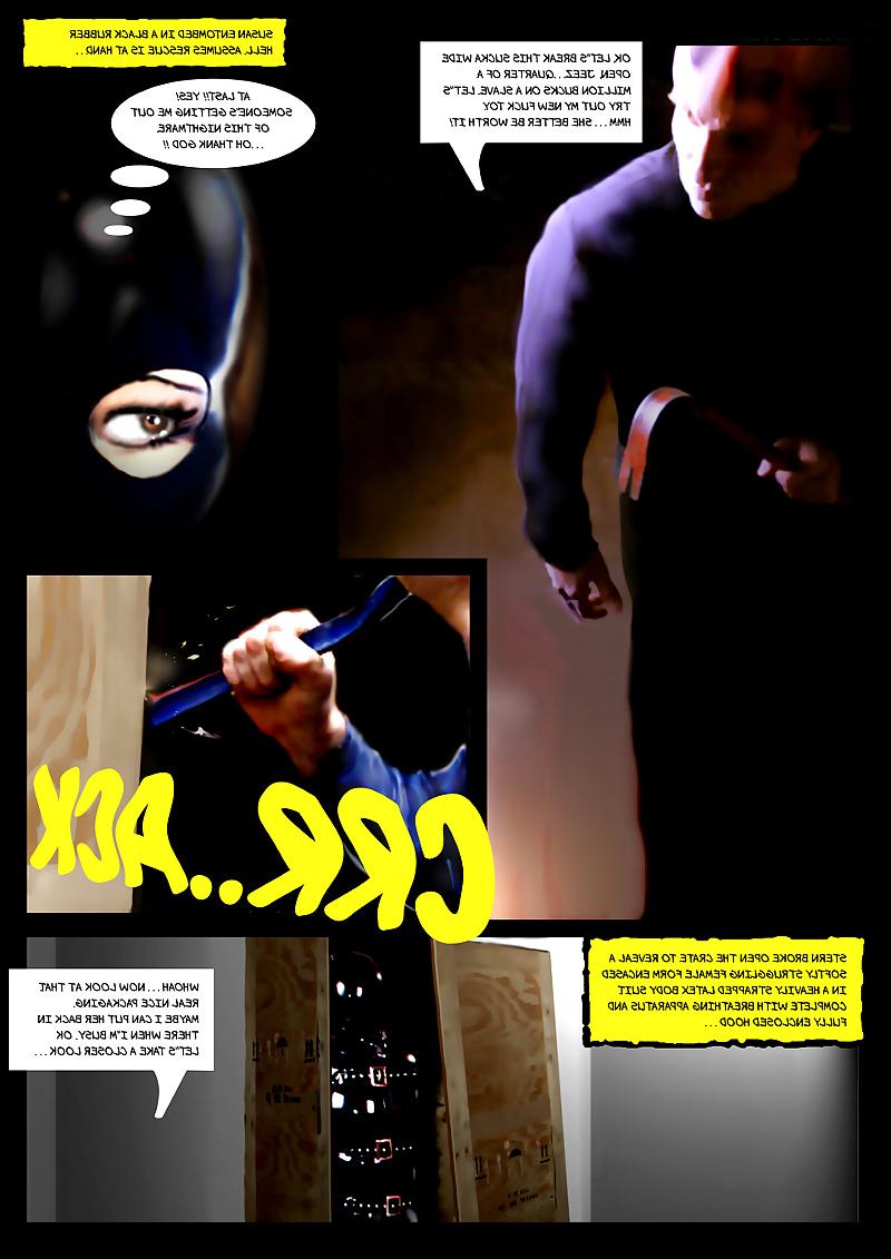25P Comic Mailorder Latex Rubber Slave