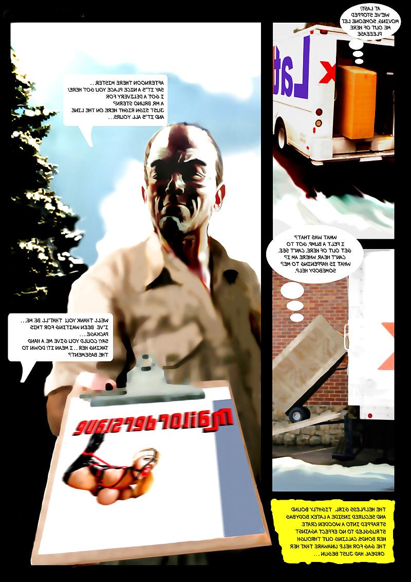 25P Comic Mailorder Latex Rubber Slave