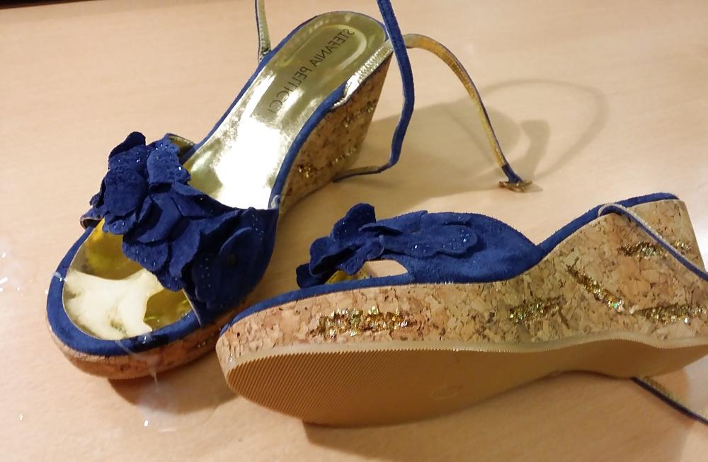 10P Fuck and cum my mother summer wedges sandals