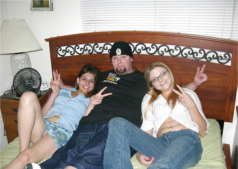 17P Two Cuties Bang Fat Guy