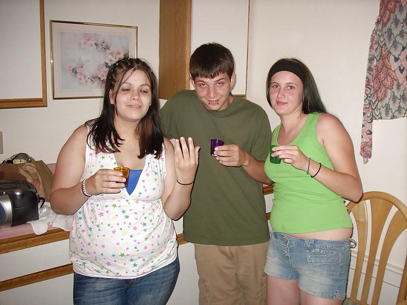 25P Unknown College Party Slut