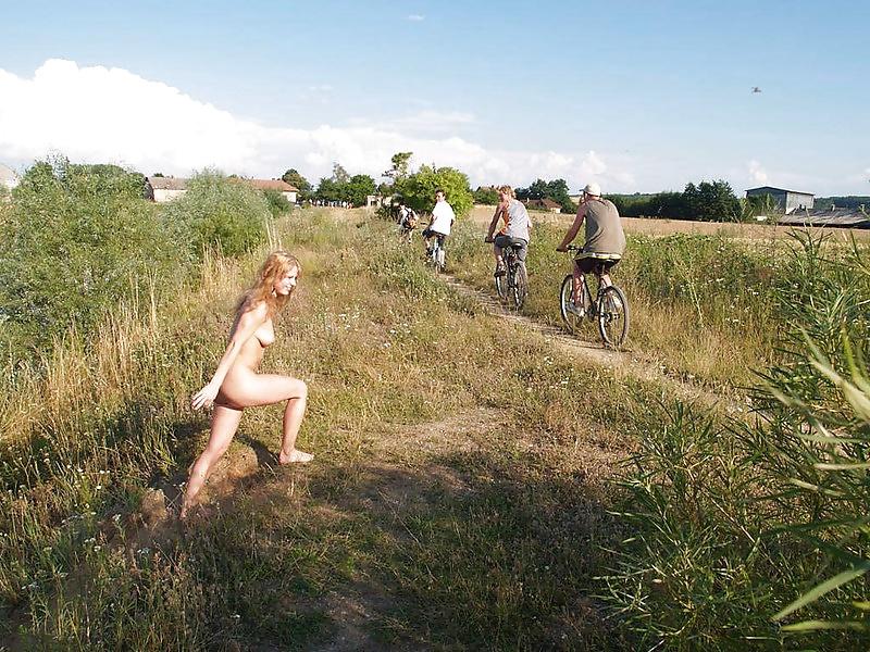 25P Naked walk to the lake.