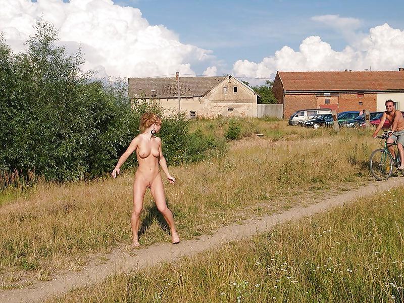 25P Naked walk to the lake.