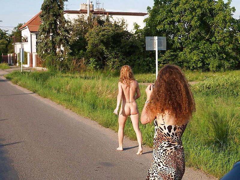 25P Naked walk to the lake.