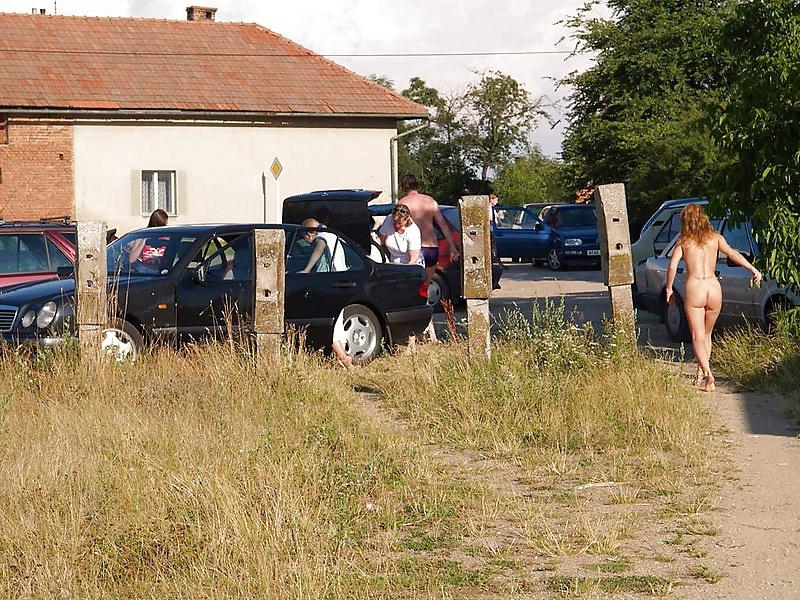 25P Naked walk to the lake.