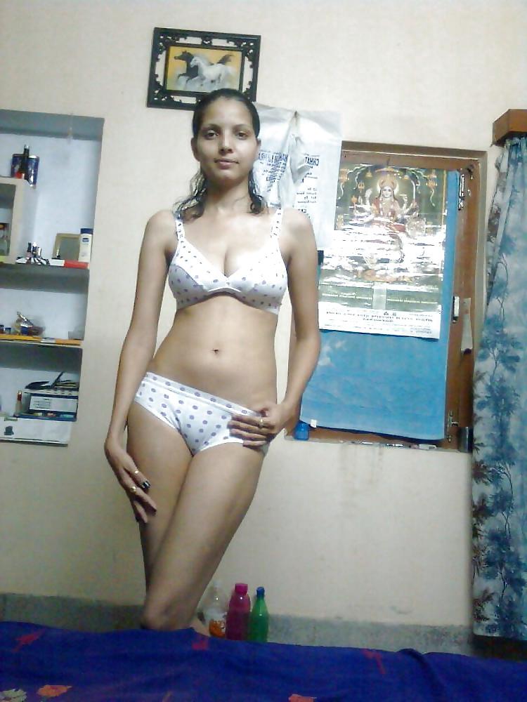 14P Desi Slim teen