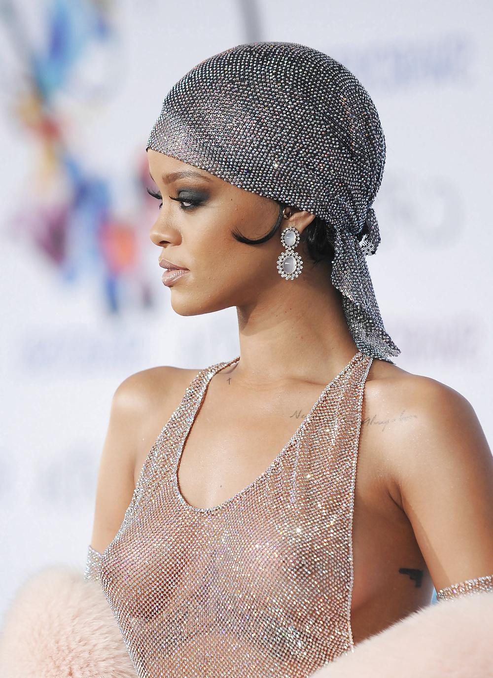 25P Rihanna see-through at CFDA Fashion Awards