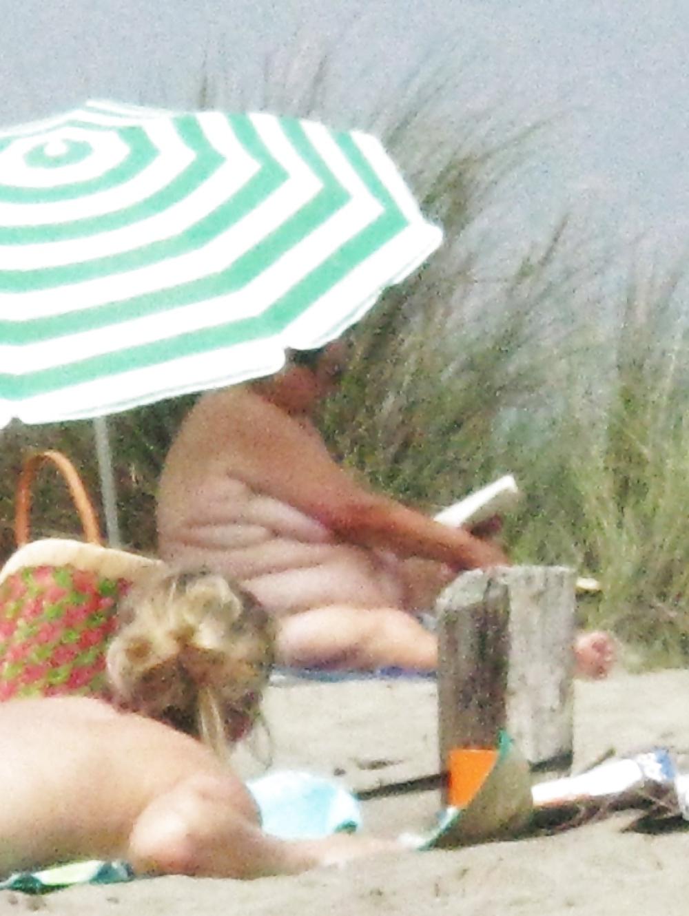 4P Granny on beach