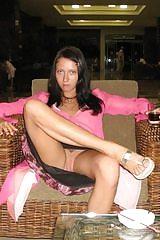25P Upskirts Without Panties