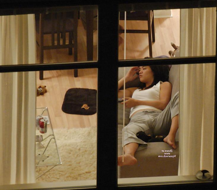 10P Through the window