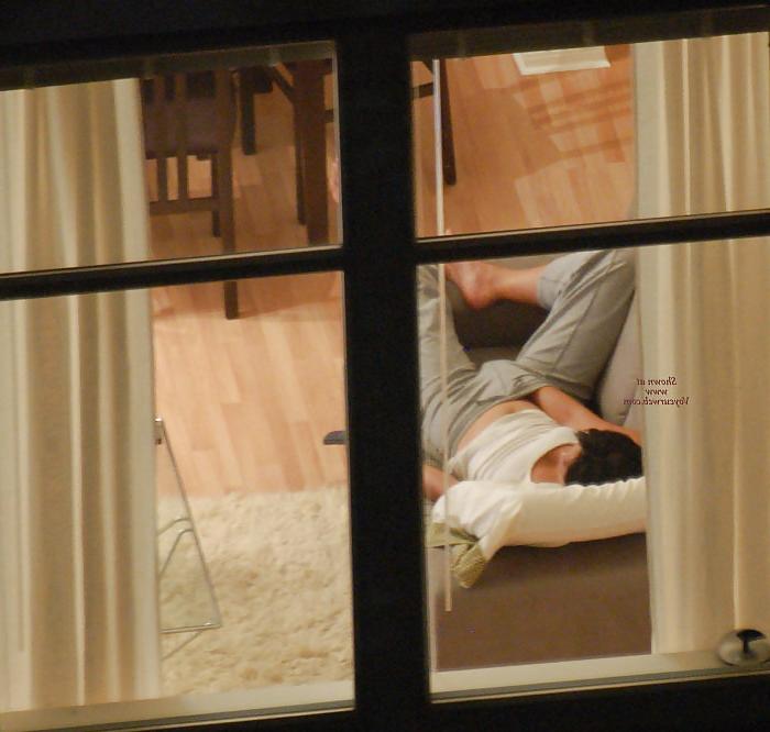 10P Through the window