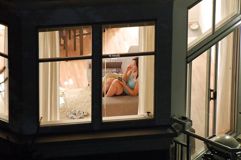 10P Through the window