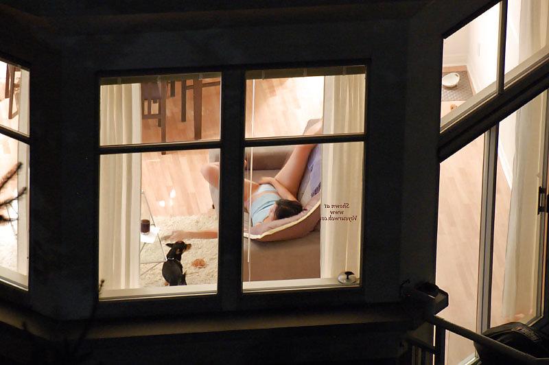 10P Through the window