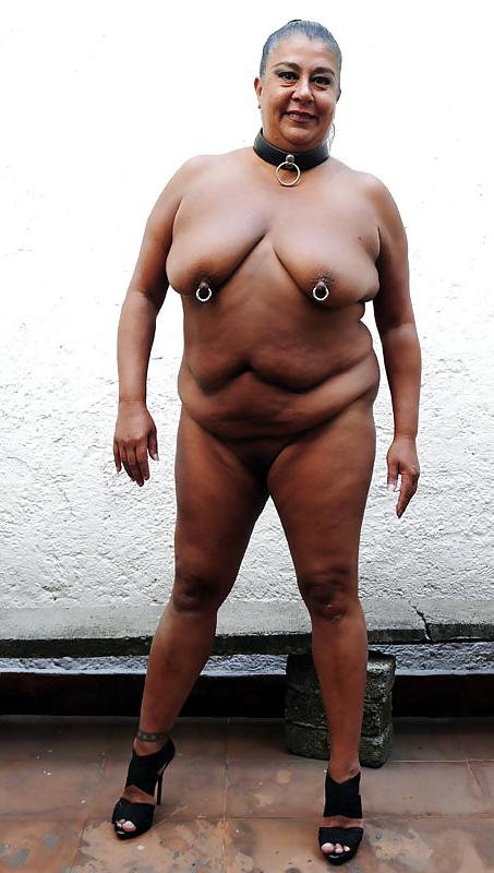 12P Deep tanned slave