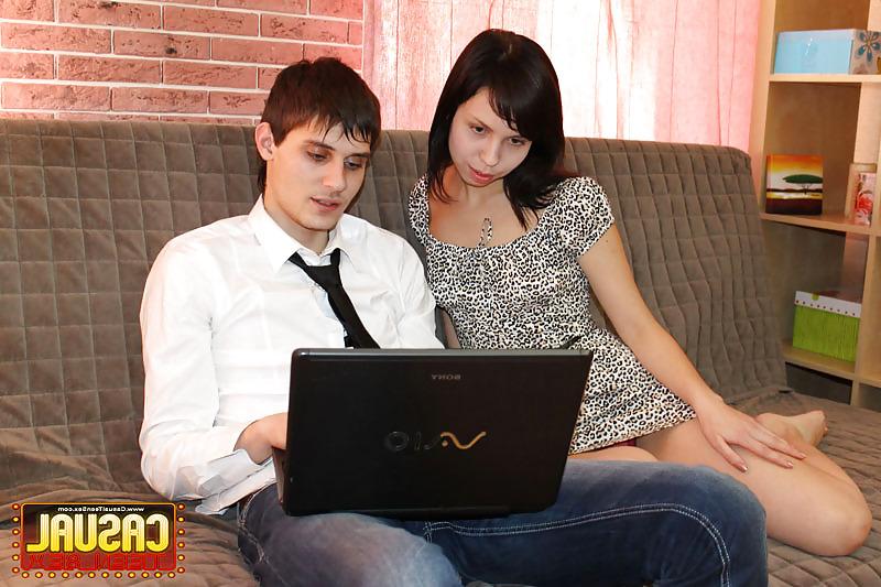 16P Guy satisfies cute teen