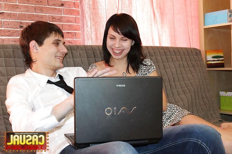 16P Guy satisfies cute teen