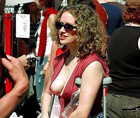 19P Downblouse & Nipple Slip 11