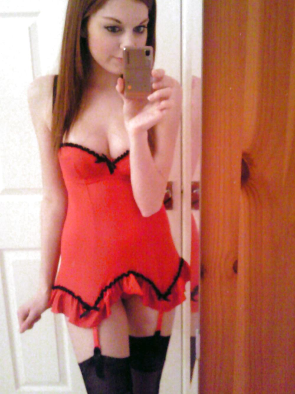 23P Self shot stockings